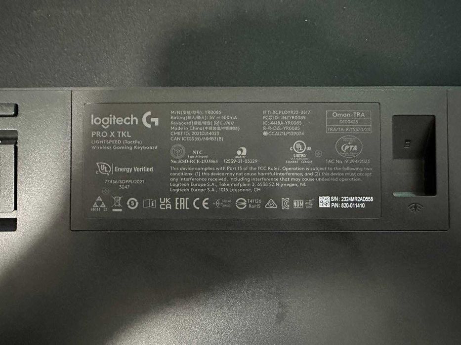 Logitech G PRO X TKL Wireless