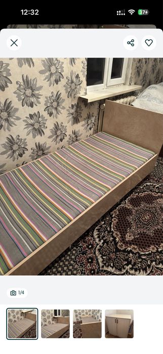 Кровать односпальная