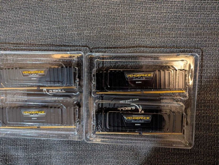 64GB DDR4 RAM (4x16GB) Corsair Vengeance 3200 mhz продавам