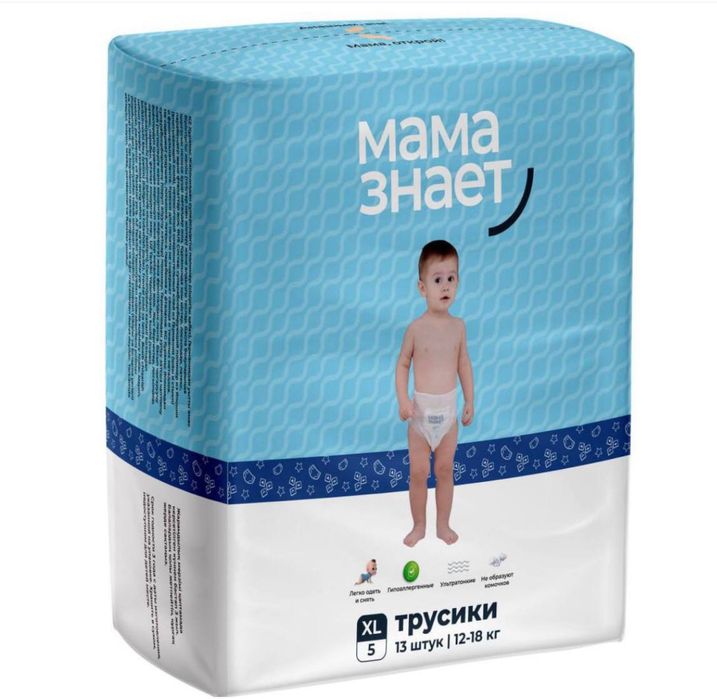подгузники трусики «Мама знает»