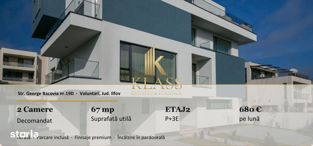 2 Camere Premium | Flow Homes Pipera | 67 mp | Parcare Inclusa
