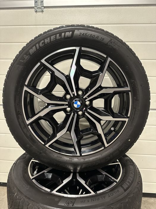 Jante NOI 19 ORIGINALE BMW X4 G02 X3 G01 Iarna 245/50/19 M Paket 887M Michelin Runflat