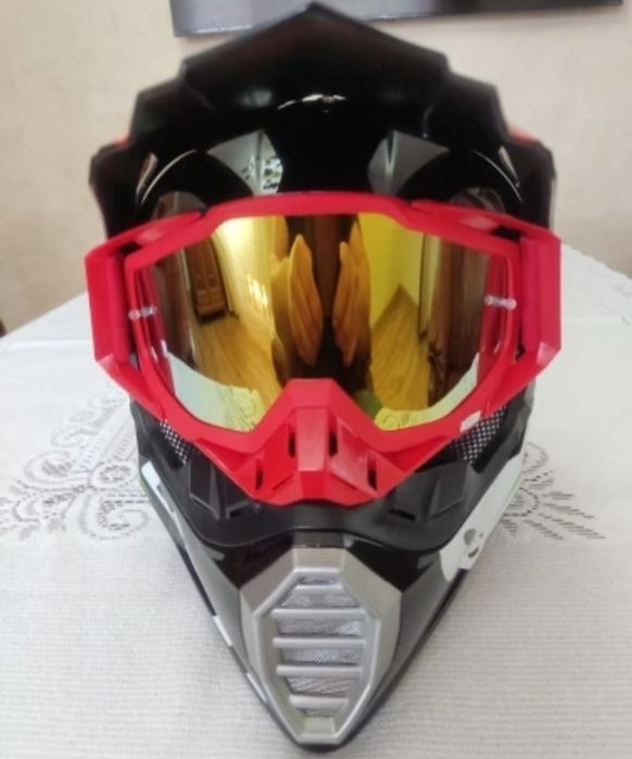 Casca moto offroad motocross enduro