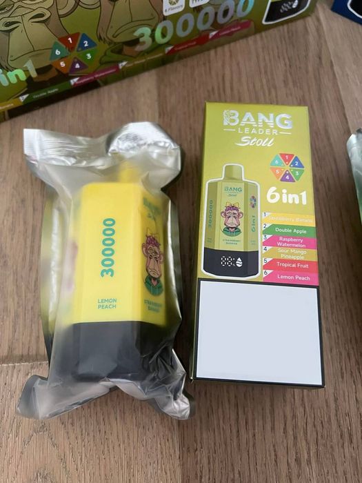Vape 6 in 1 Sigilat | 300K, 300.000 Pufuri | Mai Multe Modele și Arome Disponibile | USB-C + LED