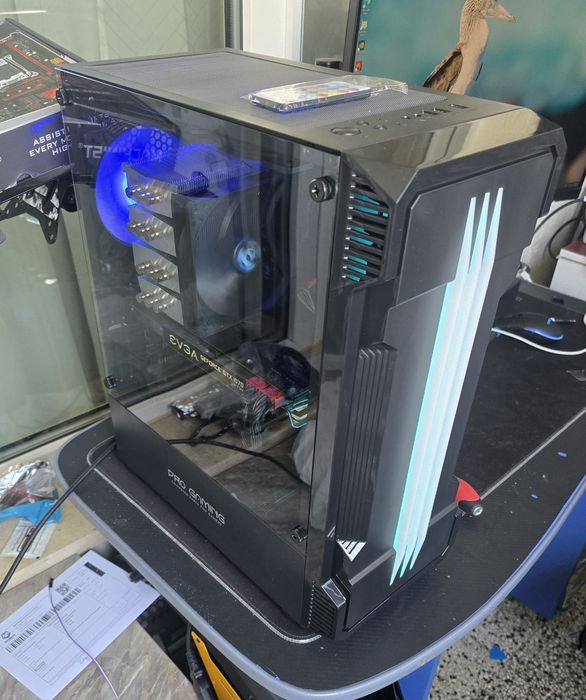 Геймърски компютър 16-ядрен Xeon (32 нишки), GTX 1070 8GB FTW, 16GB DDR4, NVMe 512GB