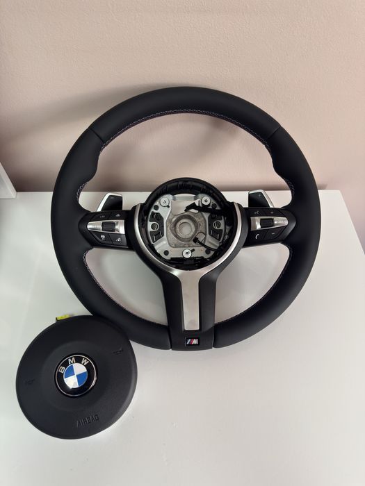 Volan BMW M Incalzit + ACC + Vibratii F10 F11 F06 F12 F13 F01 F02