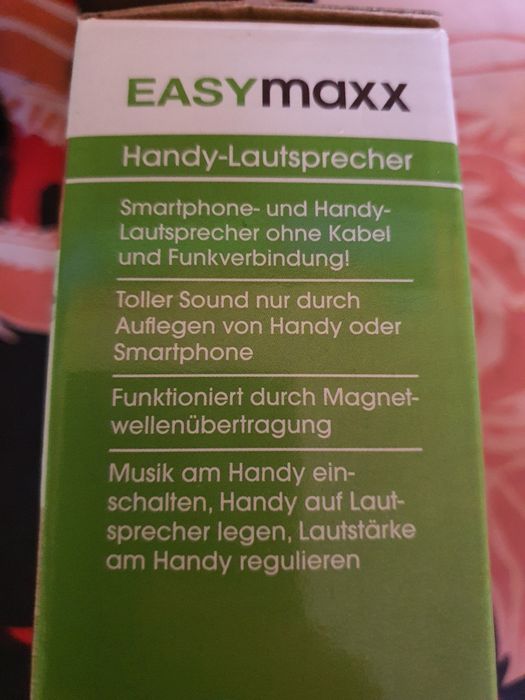 Difuzor telefon mobil 3W Wireless EasyMaxx