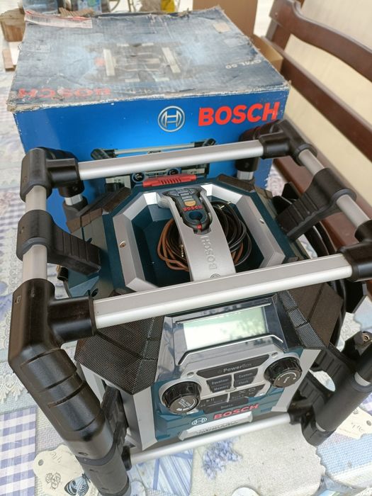 Radio șantier BOSCH GML 50 cu telecomandă