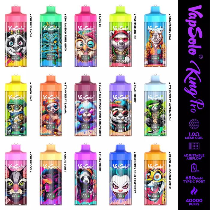 Vapsolo King Pro 40k puffs