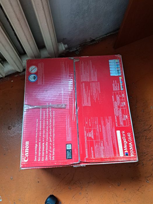 Принтер canon нету краски б/у