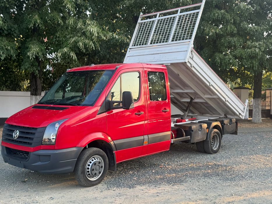 Volkswagen crafter, An 2015 - Euro 5, Basculabila, cu clima, se conduce cu cat. b