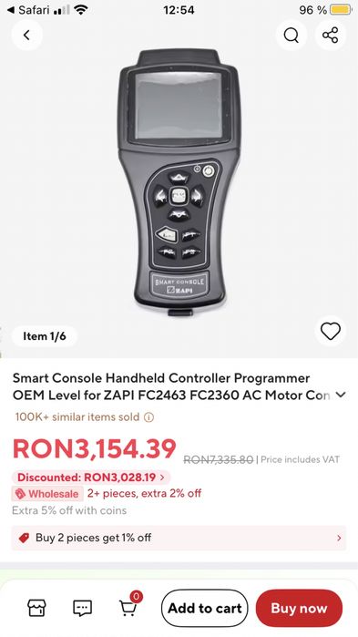 Smart Console Handheld Controller Programmer.