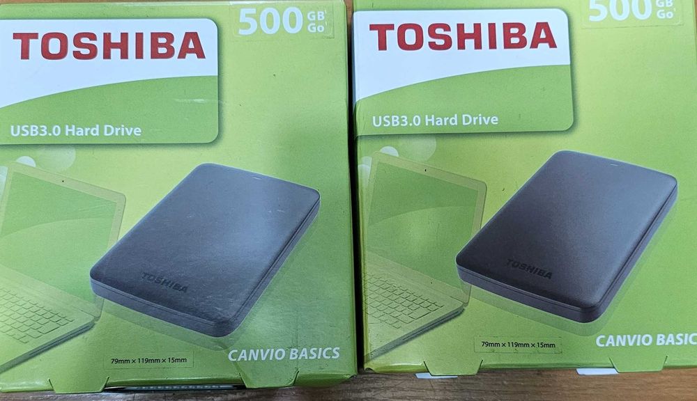 Внешний жесткий диск usb 3.0 Toshiba CANVIO BASICS 500 ГБ НОВЫЙ !