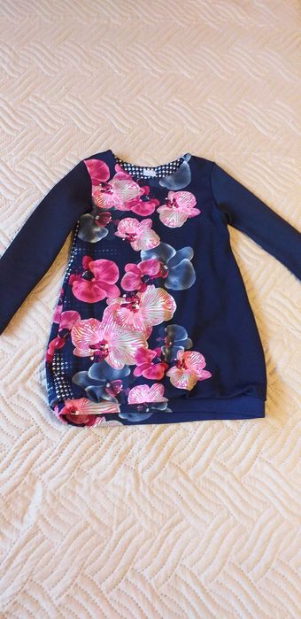 Роклички с дълъг ръкав за 4 годишно момиченце