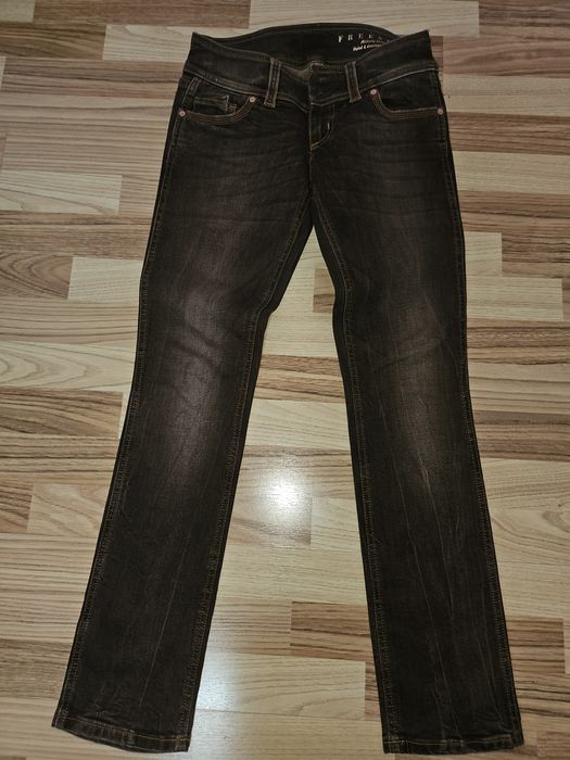 Jeans dama, lungi, drepti