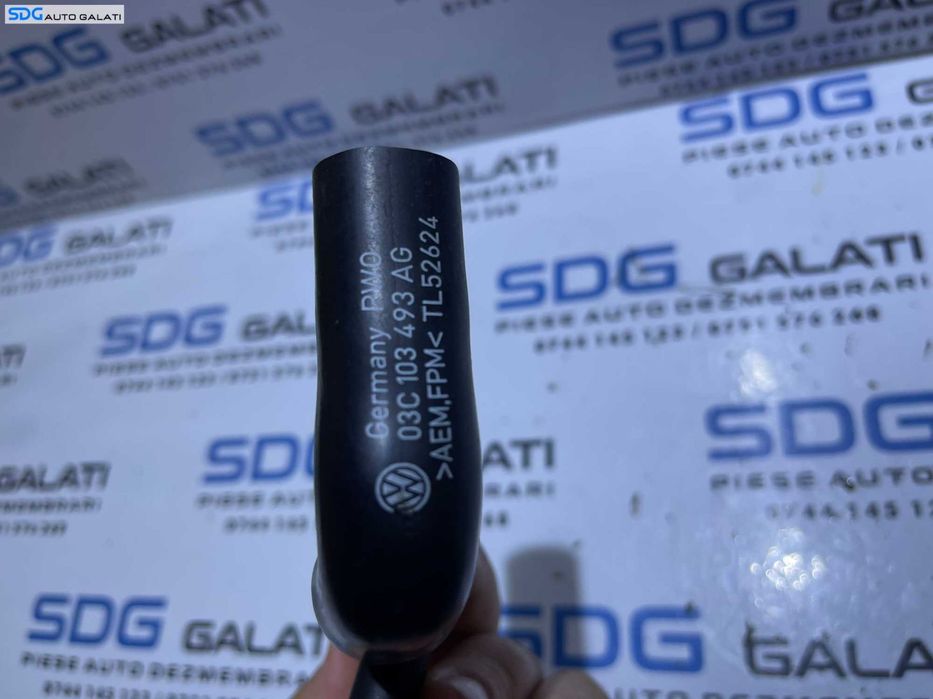 Valva Supapa Control Sens Aer VW Golf 6 1.4 TSI CAX CAXA 2008 - 2014 Cod 03C103175G 03C103493AG