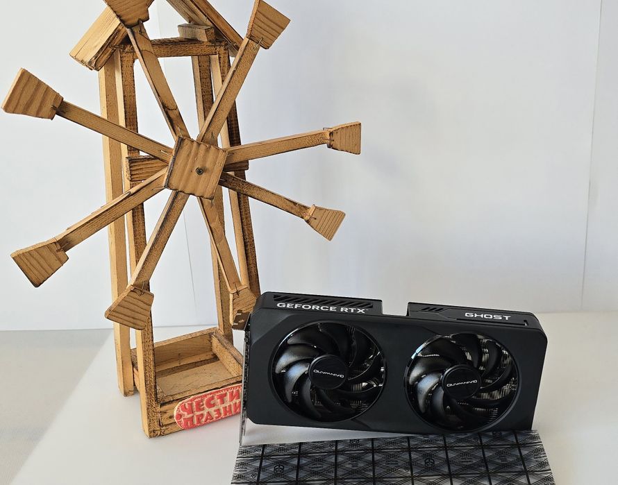 Видео карта Gainward Ghost RTX 5060ti, 8GB GDDR7 Nvidia GeForce