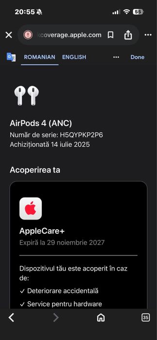 AirPods 4 ANC suprimarea  zgomotului