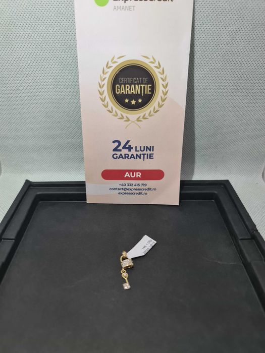 Pandantiv Aur 14K (Ag18 Tutora b.28529) Garantie 2 ani!