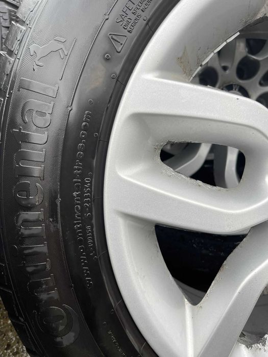 Set jante aliaj R17 BMW X3 F25 17 style 305 cu anvelope de iarna