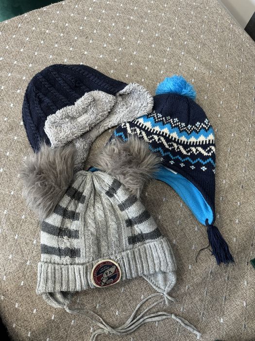 Шапки зимние детские