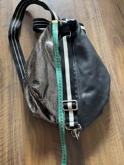 Rucsac Musette piele naturala