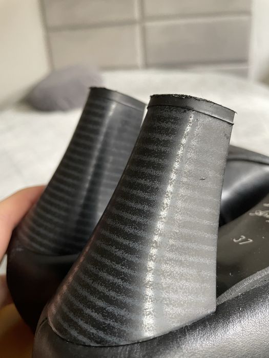 Дамски елегантни обувки естествена кожа