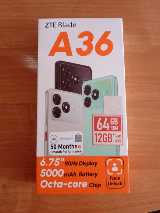 Смартфон ZTE Blade A36
