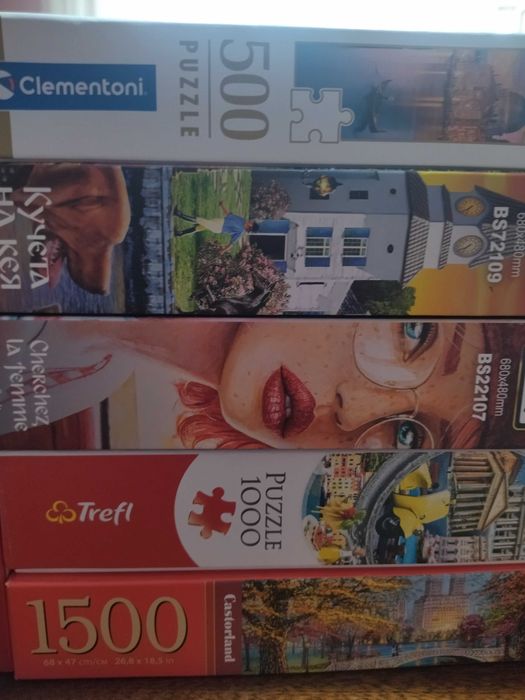 Пъзели Trefl, Castorland, Clementoni, Black sea