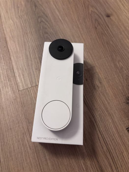 Google Nest Doorbell (Battery) Snow White , sonerie video