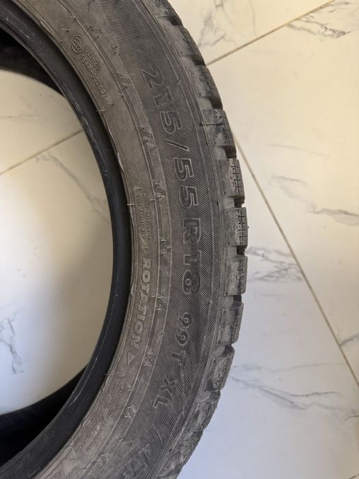 Шипованные шины 215/55R18