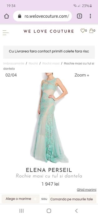 Rochie lunga eleganta
