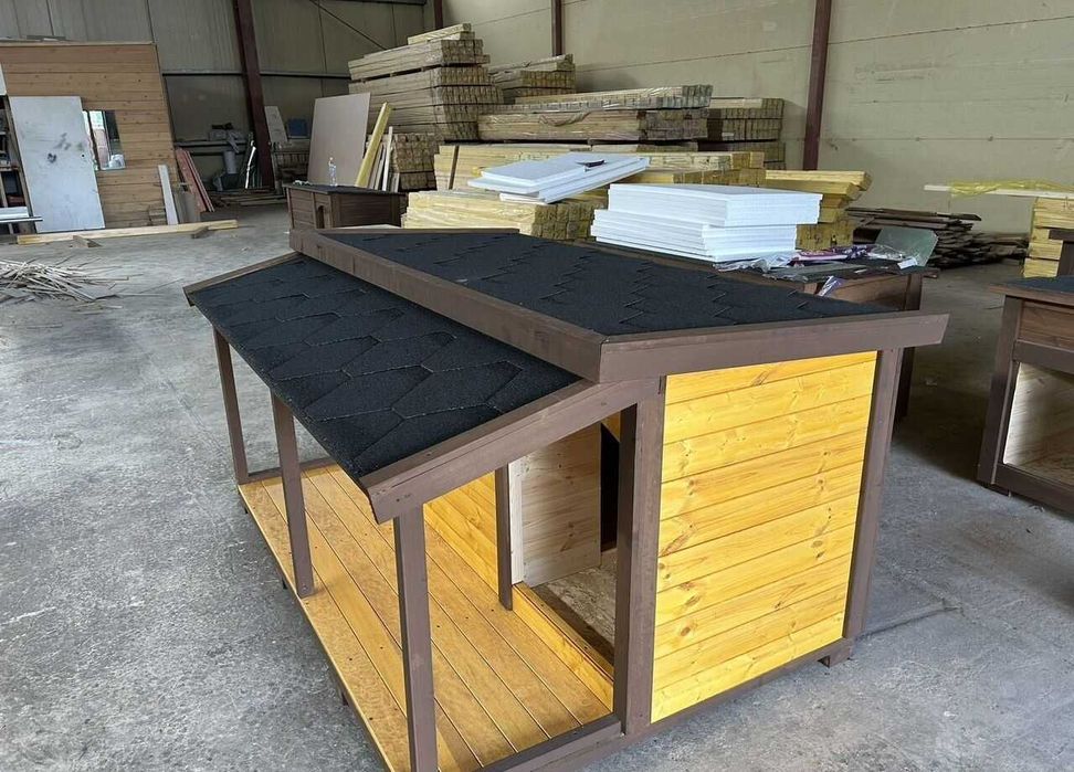 Будка для собаки утепленная