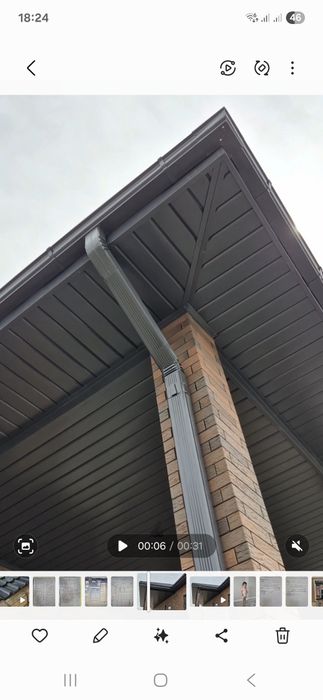 Металлочерепица,  профлист, водосток