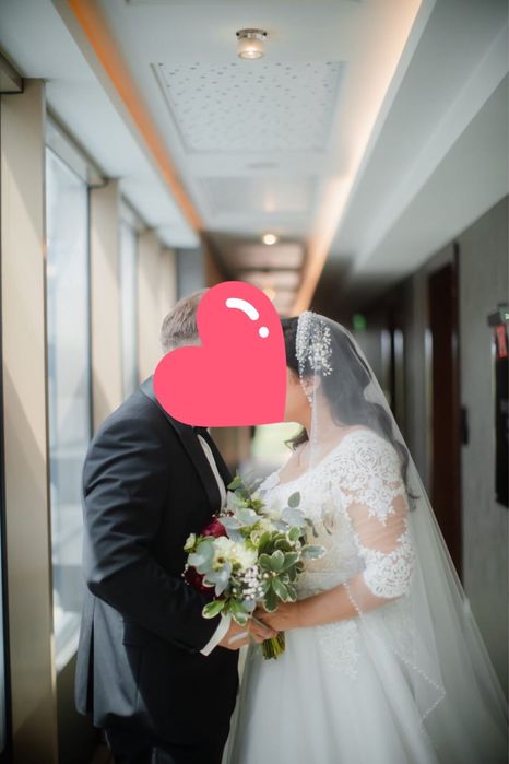 Rochie de mireasă elegantă – unicat, realizată pe comandă