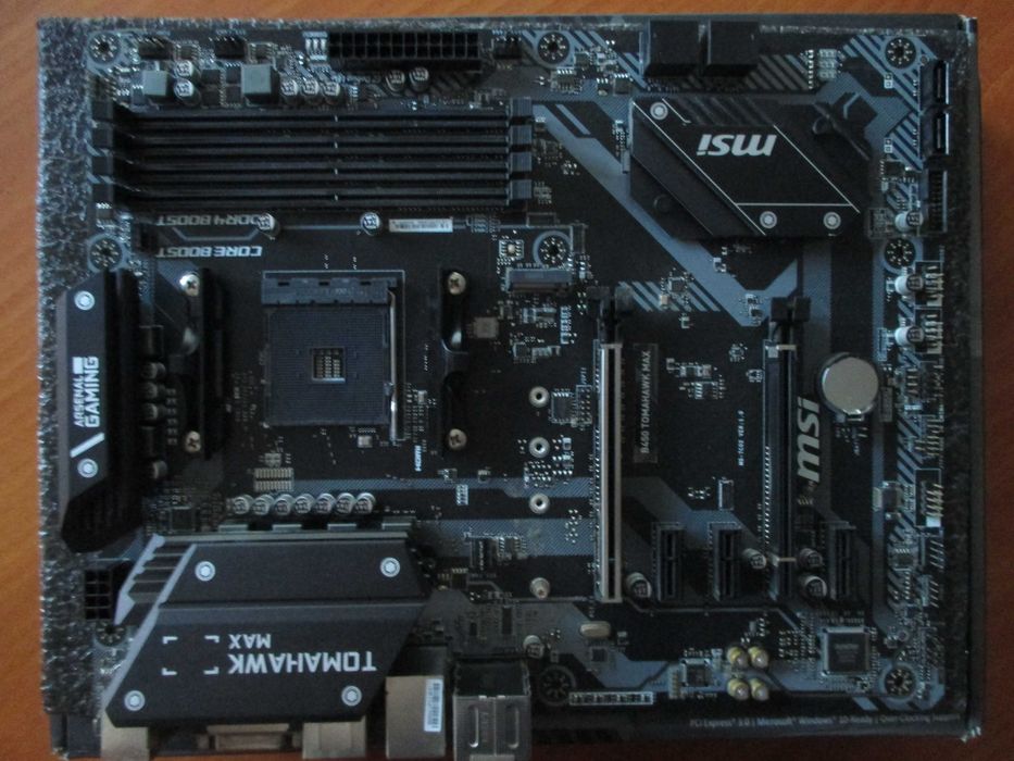 Дънна платка MSI B450 Tomahawk Max, сокет АМ4