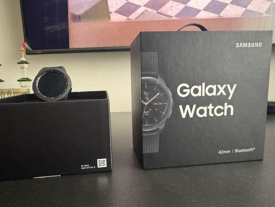 Galaxy watch 42mm black on sale