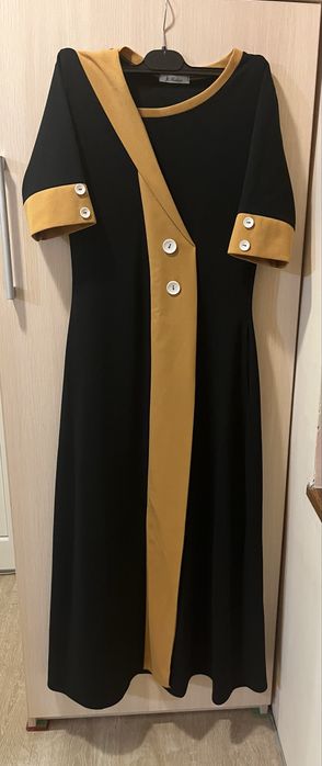 Зимна дълга рокля K fashion