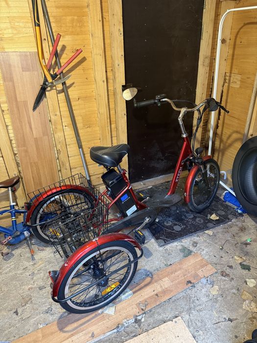 Tricicletă electrică ZTECH – stabilă, comodă, baterie Li-Ion