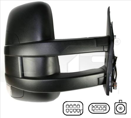 oglinda exterioara dreapta iveco daily iv bus 2006-2011