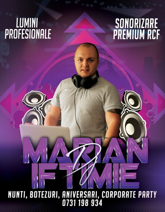 DJ EVENIMENTE | Nunta | Botez | Petreceri Private | Cununie | Muzica