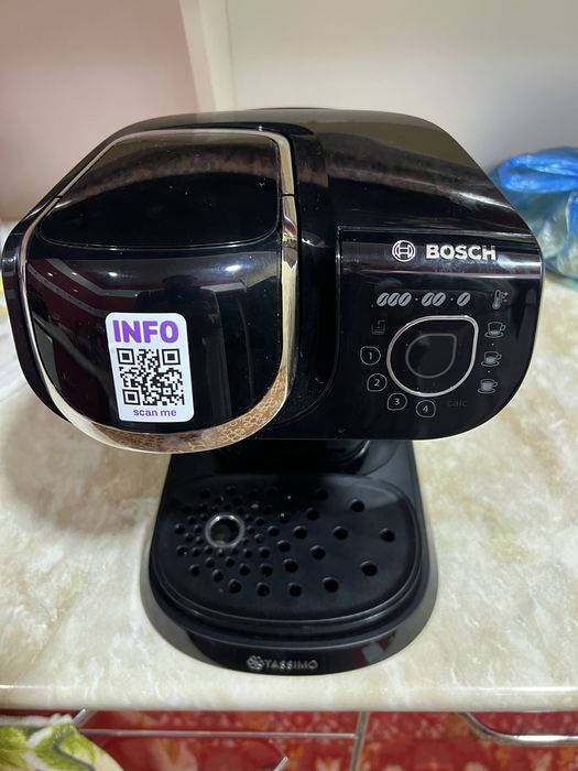 Bosch tassimo kofe mashina 8 marta kofe tayorlangan holati yangi
