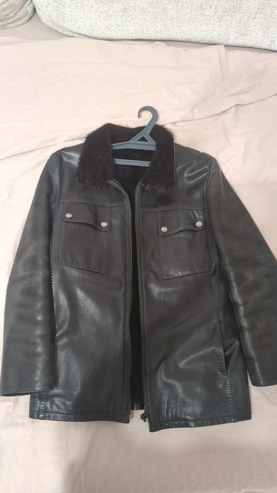 Дубленка и куртка кожаная