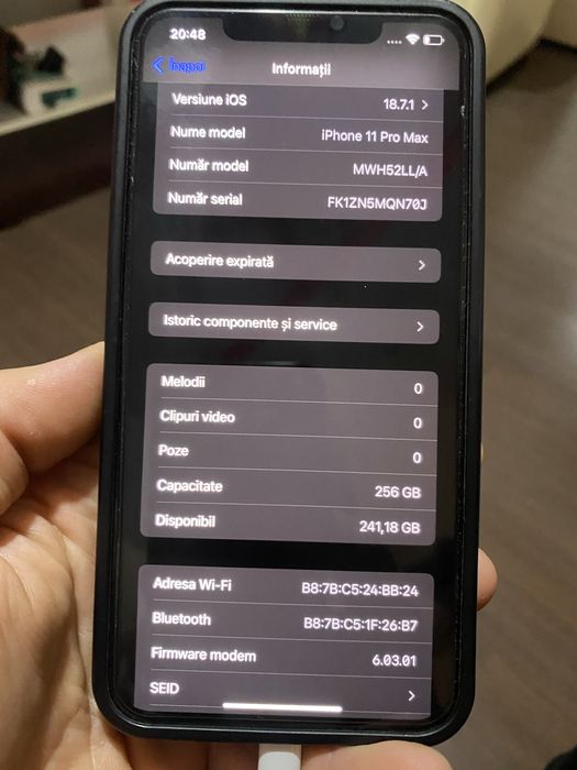Iphone 11 pro max 256 gb