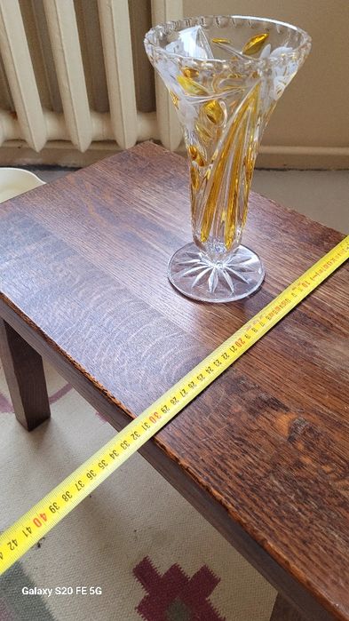 Масивна дъбова холна масичка