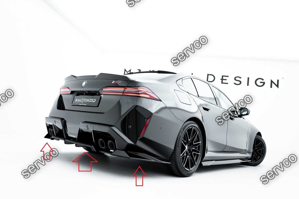 Prelungire splitter bara spate Bmw M5 Sedan Touring G90 2024- v1 - Maxton Design