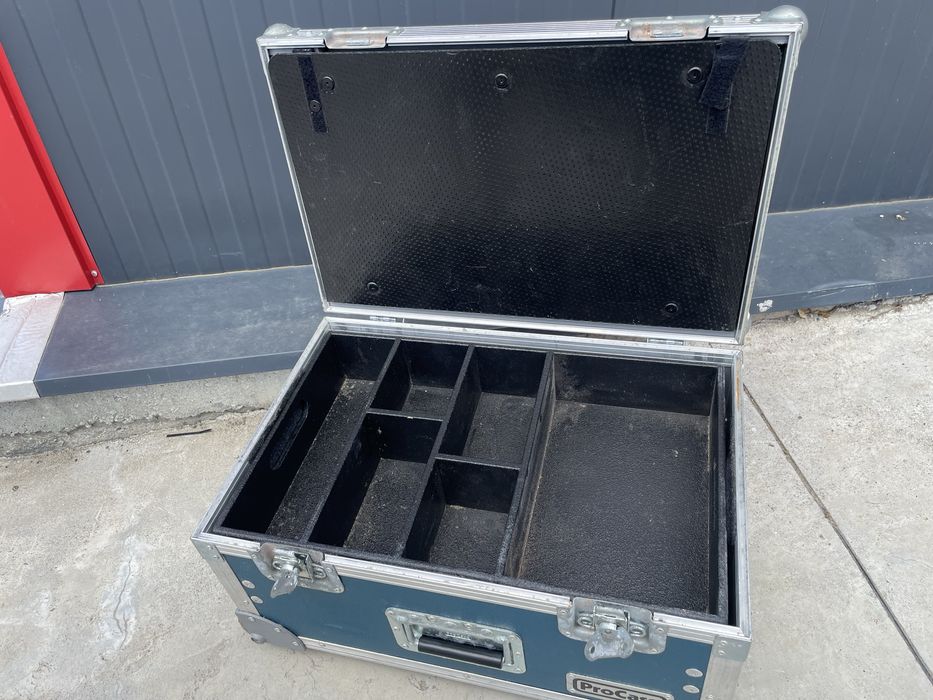 Flight case geantă transport profesională ProCase Germania 58cm x 38cm x 31cm (inaltime )