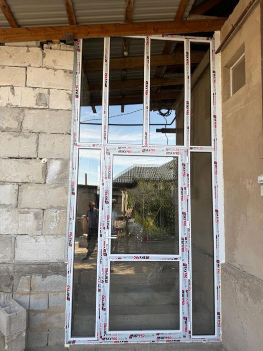 Пластик  Алюминий окно и двери балкон