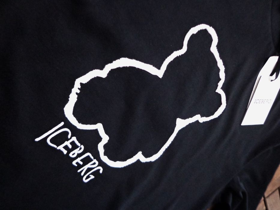 Мъжка тениска Iceberg Bear Black T-shirt