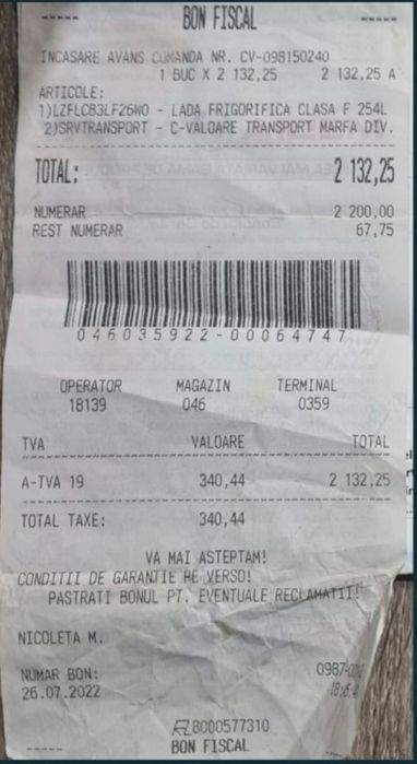 Combina frigorifica Electrolux 254l